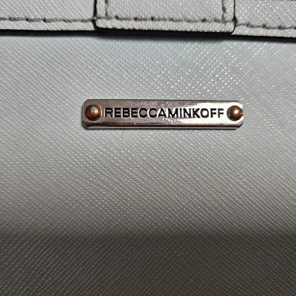 Rebecca Minkoff Light Blue Crossbody Bag – Saffiano Leather – Silver Hardware - Picture 5 of 5